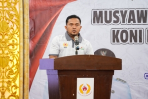 Hidayat Pimpin KONI Meranti Periode 2026-2030, Wabup Muzamil Tekankan Kekompakan dan Prestasi
