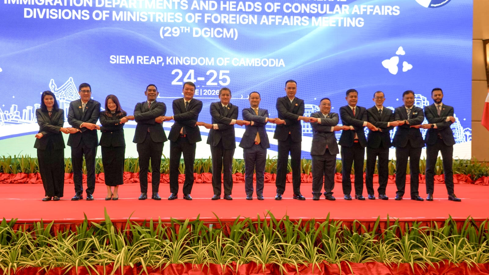 Dirjen Imigrasi RI Paparkan Tiga Pilar Strategi Penguatan Perbatasan pada Forum DGICM ASEAN 2026 di Kamboja