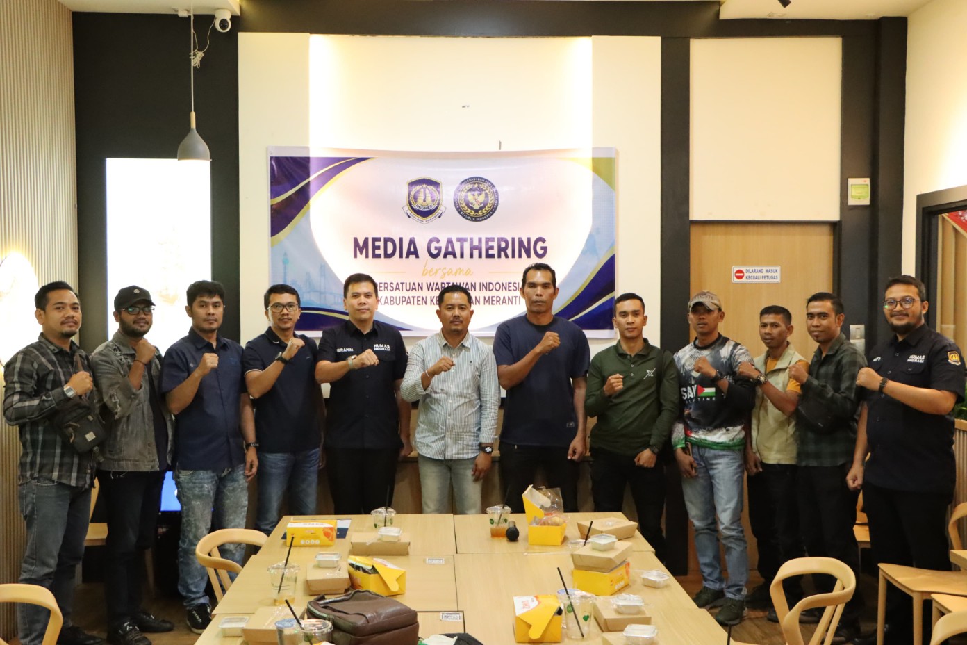 Imigrasi Selatpanjang Perkuat Kolaborasi dengan PWI Meranti
